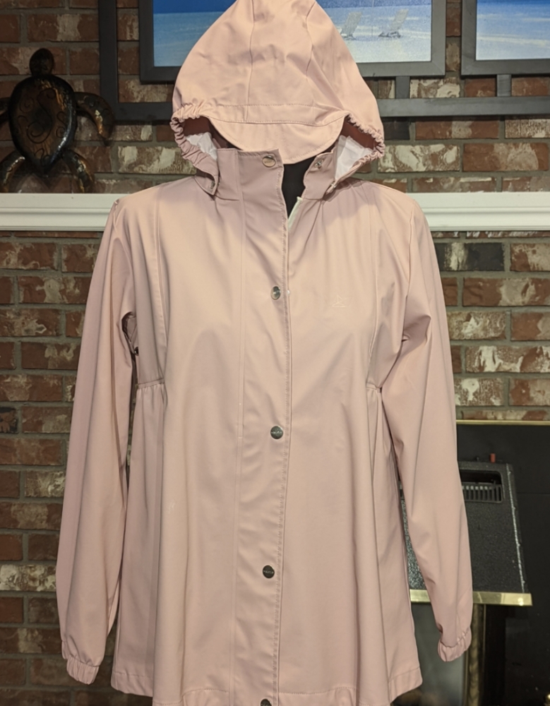 Pink Sways girls rain jacket size 10-12